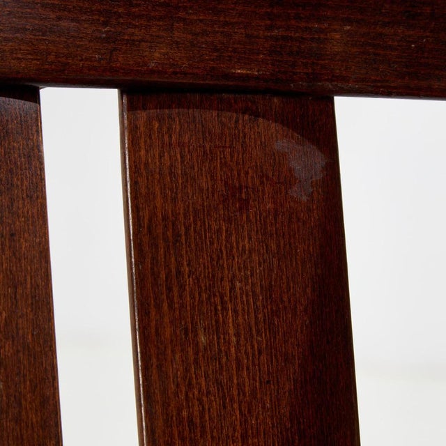 Brown Beech Armchair by Gemla Möbler, 1980s For Sale - Image 8 of 18