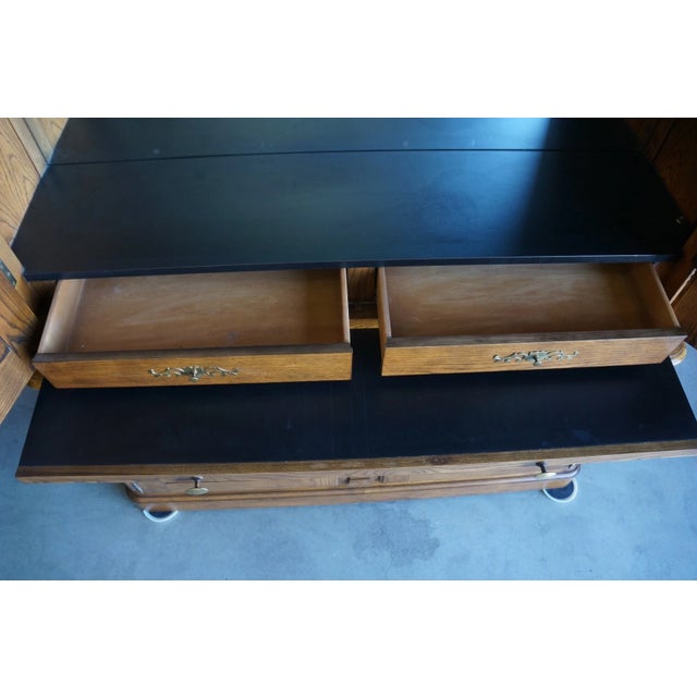 Late 20th Century Baker Furniture Dry Bar Cabinet For Sale - Image 5 of 10
