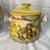 1970s Vintage Italian Terra Cotta Jars With Lids and Hand Painted Sun-Ripe Grapes and Leaves For Sale - Image 5 of 7