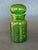 1970s Vintage Green Glass Jar With Bubble Top For Sale - Image 5 of 12
