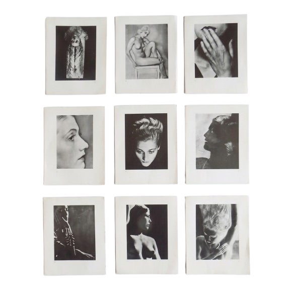 Vintage Man Ray Surrealist Photographic Prints - Set of 9 For Sale