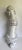 White Vintage Italian Ceramic Standing Poodle Dog Sculpture For Sale - Image 8 of 13