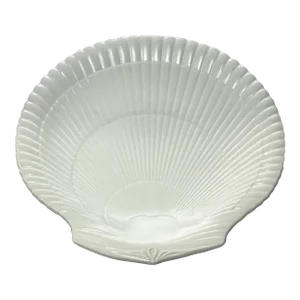 Wedgwood Seaside Chic Scalloped Edge Nautilus Plate