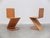 Zig Zag Chairs by Gerrit Rietveld for Cassina, 1980s, Set of 4 For Sale - Image 18 of 18