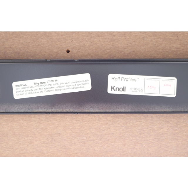 Modern Knoll Reff Profiles Classic Credenza, Sideboard in Whitened Ash Laminate For Sale - Image 18 of 18