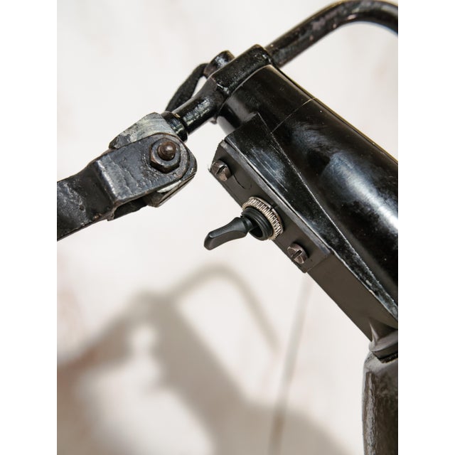 Scissor Wall Lamp by Wilhelm Bader Wagenfeld, 1930s For Sale - Image 9 of 13