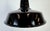 Industrial Black Enamel Factory Pendant Lamp, 1960s For Sale - Image 4 of 16