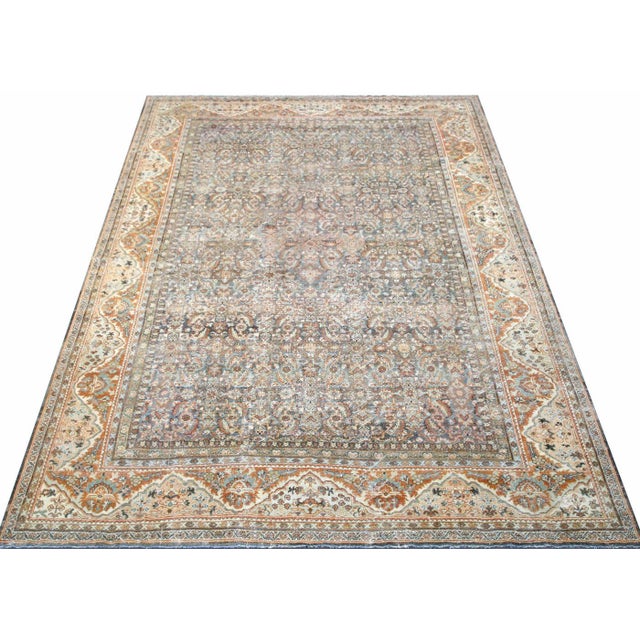 1960s Persian Mahal Rug For Sale In Los Angeles - Image 6 of 6