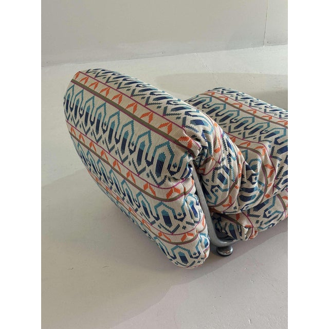 Red Set of Italian Funky Lounge Chairs For Sale - Image 8 of 12