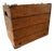 Antique Hubbard's Wood Wire Sewn Folding / Collapsible Crate For Sale