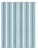Sample - The House of Scalamandré Arlo Stripe Wallpaper, Turquoise For Sale