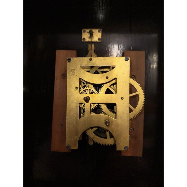 American Antique Seth Thomas Regulator Wall Clock For Sale - Image 3 of 9