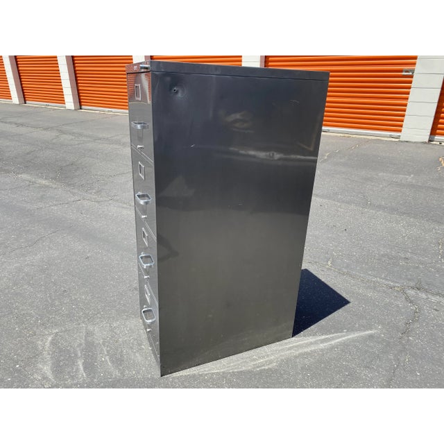 Vintage McDowell and Craig Metal File Cabinet For Sale - Image 9 of 13