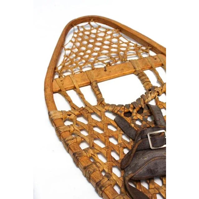 Cabin Snow Shoe Set J 42.5 X 14 X 2 For Sale - Image 3 of 10