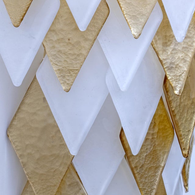 Metal Italian Modern Murano Glass Sconces, 2000, Set of 2 For Sale - Image 7 of 8