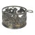 Vintage Silver Plated Wine Coaster Sleeve Bottle Holder For Sale