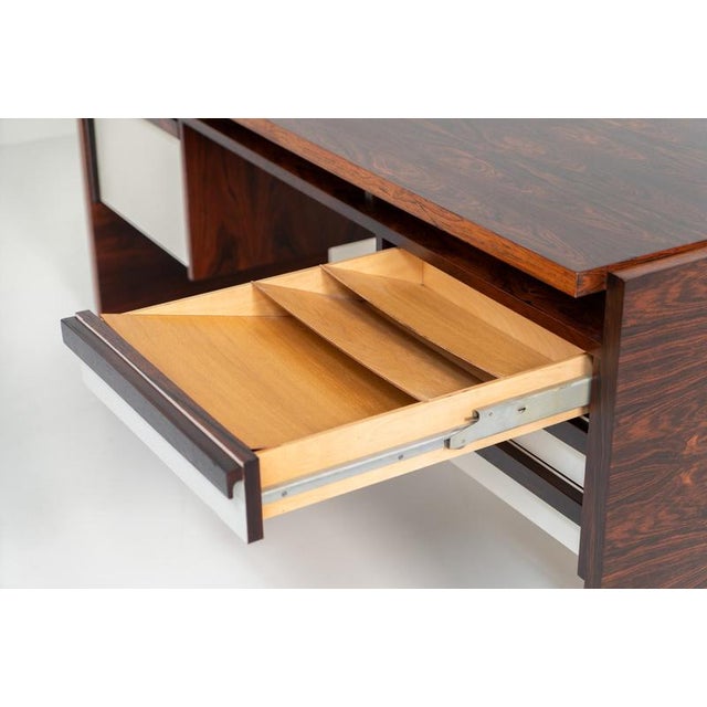 Double-Sided Vario Desk by Werner Wölfer for V-Form For Sale - Image 14 of 18