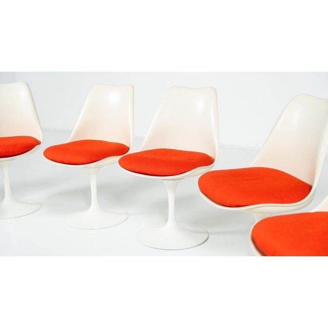 Tulip Chairs by Eero Saarinen for Knoll, 1960s, Set of 6 For Sale - Image 9 of 17