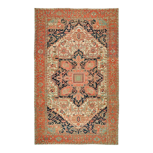 Antique Persian Heriz Serapi Rug