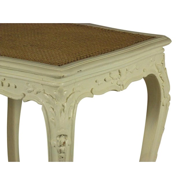 19th Century French Painted Bench For Sale - Image 4 of 9