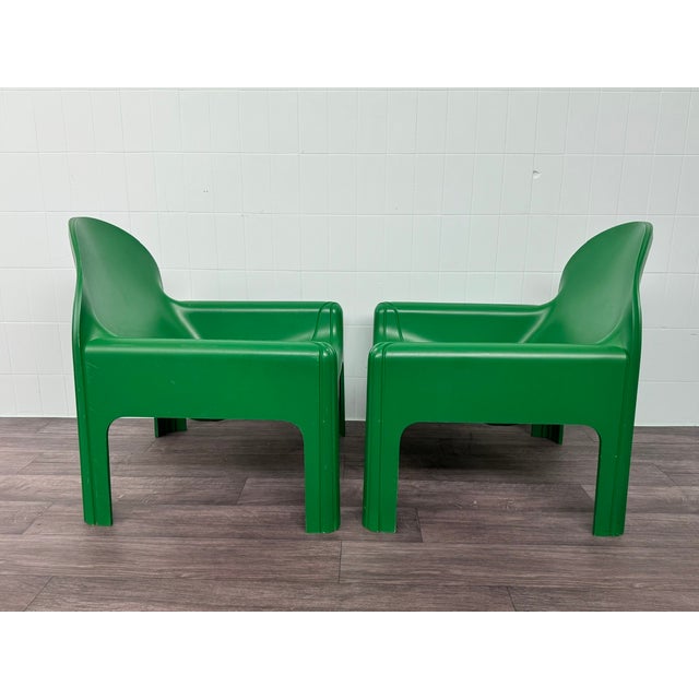 Model 4794 Armchairs by Gae Aulenti for Kartell, 1970s, Set of 2 For Sale - Image 3 of 18