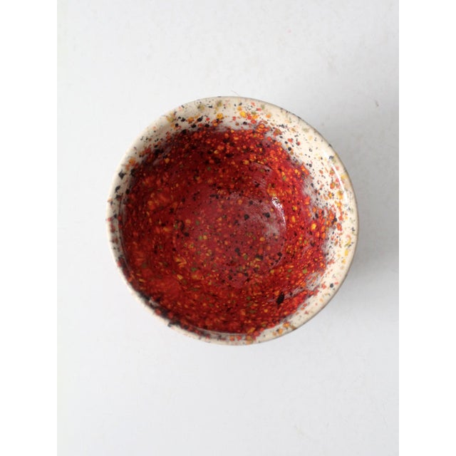 Ceramic Vintage Studio Pottery Bowl For Sale - Image 7 of 7