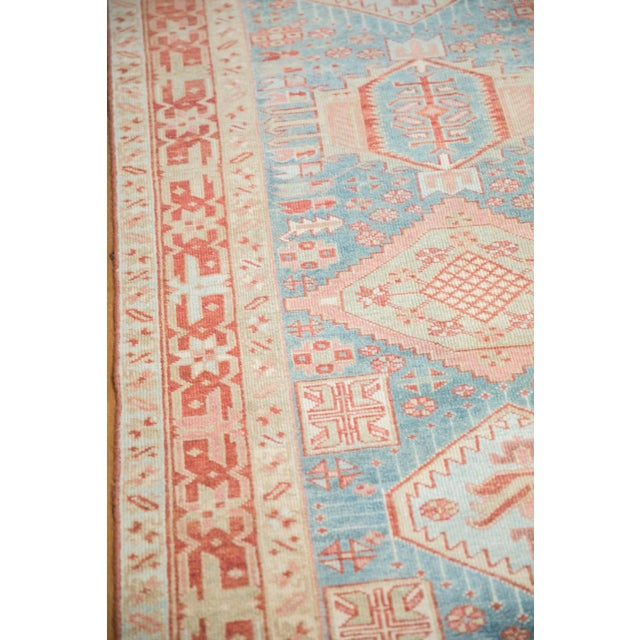 Vintage Distressed Karaja Rug Runner - 3'5" X 14'9" For Sale - Image 10 of 12