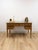 American of Martinsville Vintage MCM Desk W/ Glass Top Four Drawers Transitional For Sale - Image 16 of 18
