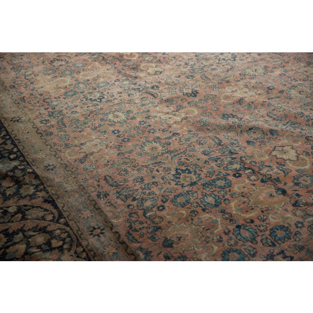 1920s Vintage Distressed Tabriz Rug - 13'3" X 18'1" For Sale - Image 5 of 13