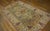 Indian 1900s Gray Medallion Antique Indian Agra Rug 4'0" X 6'0" Handknotted Wool Carpet For Sale - Image 3 of 9