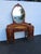 Early 1900s Carved Inlay Vanity Makeup Table 6611 For Sale - Image 16 of 18