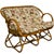 Vintage Palm Beach 2 Strand Rattan Bamboo Loveseat in the Style of Franco Albini For Sale - Image 13 of 13