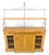 Regency Gallery Etagere Top Light Burl Walnut Sideboard Credenza c1920s MINT!