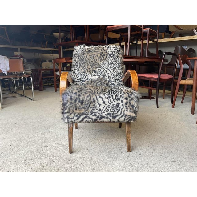 Mid-Century Armchair by Jindrich Halabala for Up Závody, 1960s For Sale - Image 14 of 18