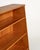 Wood Vintage Scandinavian Elm Bookcase, 1940s For Sale - Image 7 of 8