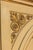 Mid 20th Century French Empire Style Beige Painted Trumeau Mirror with Carved Gilt Décor For Sale - Image 12 of 13