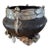 Art Nouveau-Style Bronze Jardiniere With Dragonfly & Water Lilies For Sale