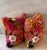 Pair of Small Vintage Fabric Pillows For Sale In Austin - Image 6 of 10