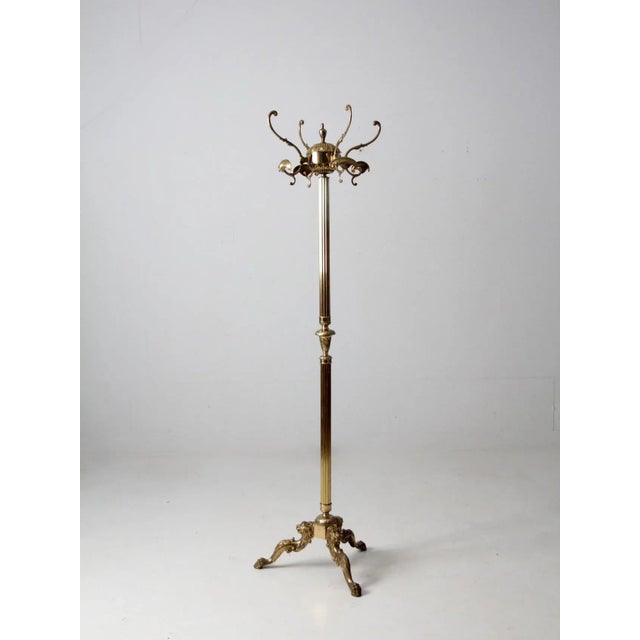 Vintage Italian Brass Hall Stand For Sale - Image 12 of 12