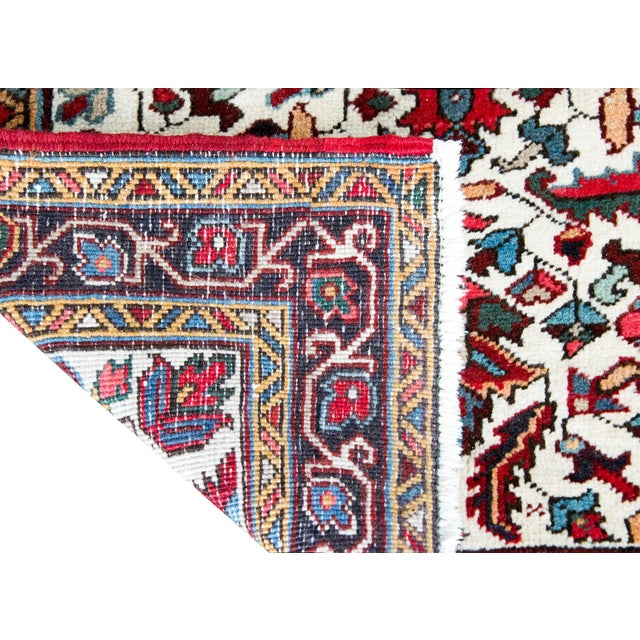 Vintage Persian Heriz Rug For Sale - Image 11 of 15
