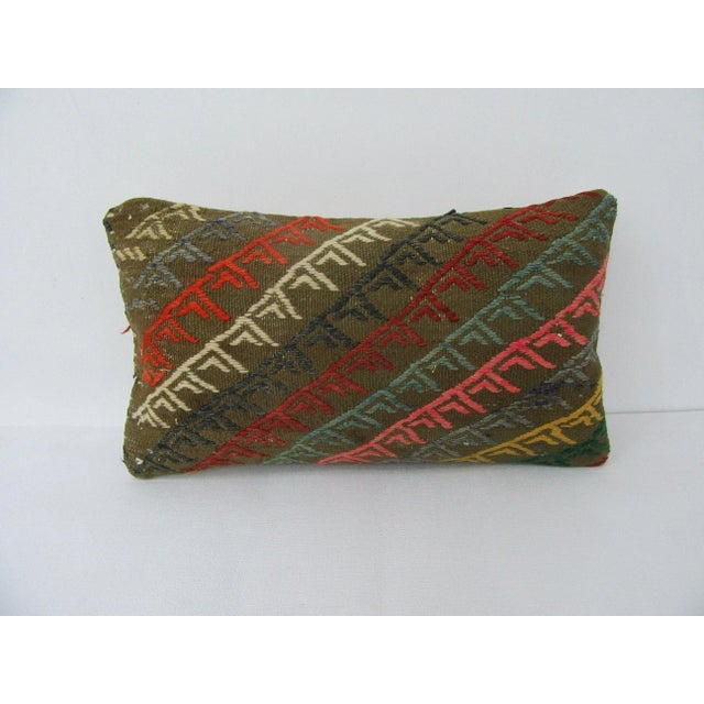 Embroidered Decorative Pillow For Sale - Image 4 of 4