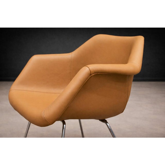 Pair of “Hillie” armchairs, Robin Day for L’Atelier, 1960s - Lot 357 For Sale - Image 9 of 12