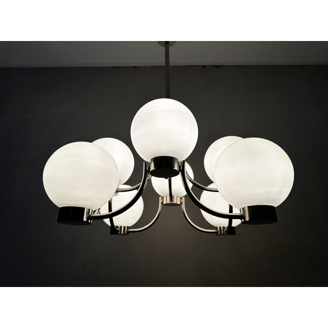 Vintage Sputnik Chandelier, 1970s For Sale - Image 14 of 15