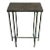 Grey Smoke Slate Side Table For Sale