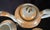 Dragon Tea Set Lusterware Made in Japan, Teapot With 6 Cups and Saucers, Hand Painted For Sale - Image 4 of 11