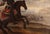 Frans van Der Meulen, Equestrian Portrait with Battle Scene, 1700s, Oil on Canvas For Sale - Image 6 of 15