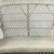 Wood 1940s Coastal Boho Chic Heywood-Wakefield White Wicker Settee. For Sale - Image 7 of 12