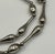 1970s Vintage Modernist Silver-Tone Sculptural Teardrop Statement Necklace – 94g For Sale - Image 4 of 8