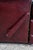1975 Lane Furniture Burgundy Red Oxblood Leather Nailhead Reclining Armchair For Sale - Image 16 of 18