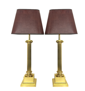 Large Mid-Century Table Lamps from Vereinigte Werkstätten Germany, 1960s, Set of 2